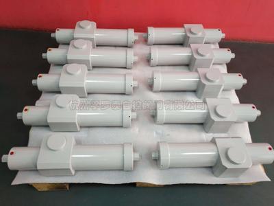 P-type spring return hydraulic actuator