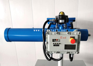 F4-DCB series spring return  electro-hydraulic actuator