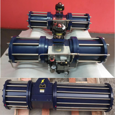 F3-Series Scotch Yoke Pneumatic Valve Actuator Double-acting,Single-acting(spring return)